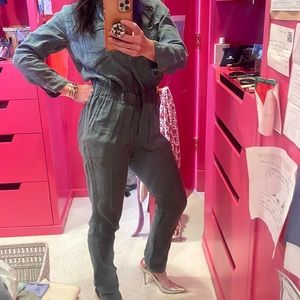 Isabel marant etoile vintage green jumpsuit size 1 or small.